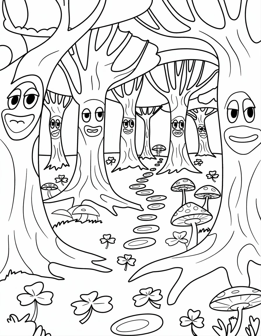 Enchanted Irish Forest